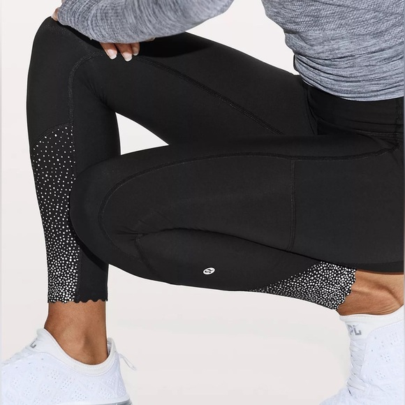 RARE Lululemon Black Tight Stuff Tight Leggings - Picture 3 of 13